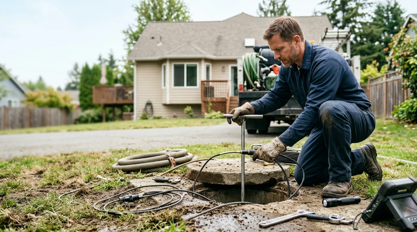 Septic Tank Pumping in Peck, MI